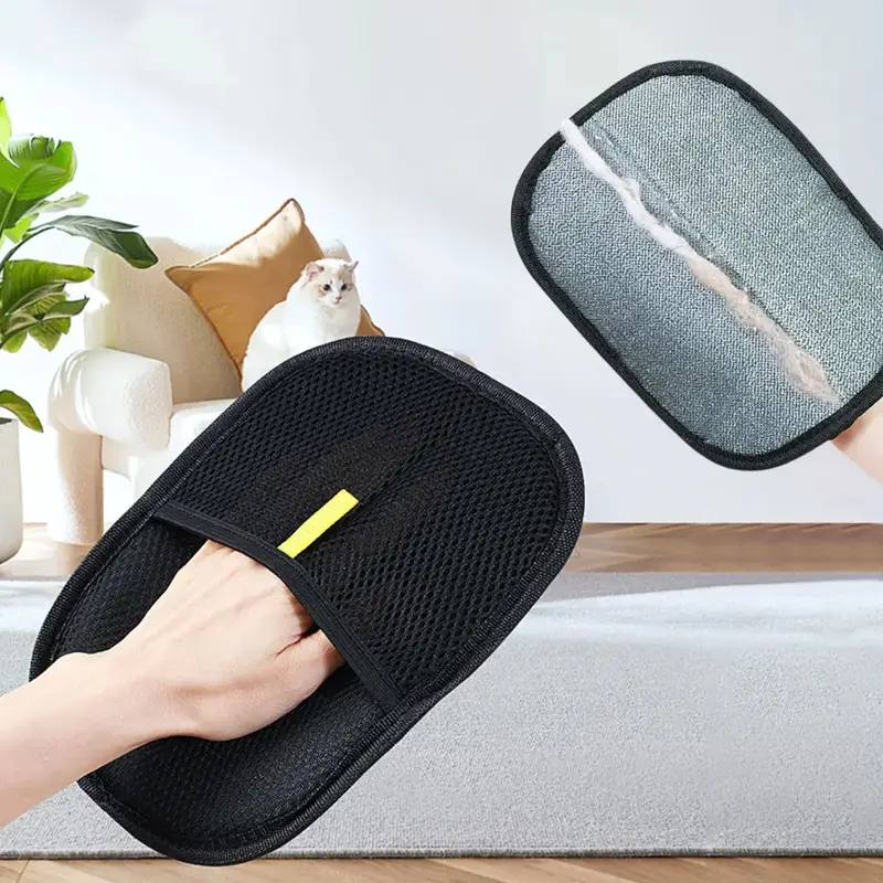 Pet Hair Removal Gloves, wipes clothes, bed, sofa etc