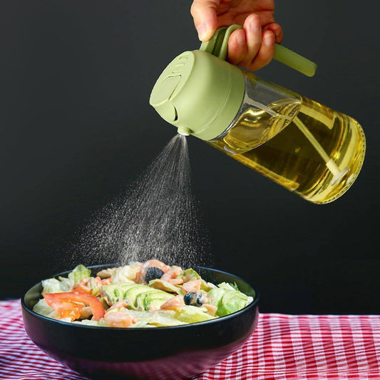 2-in-1 Oil Spray Dispenser Glass Bottle 500 ml