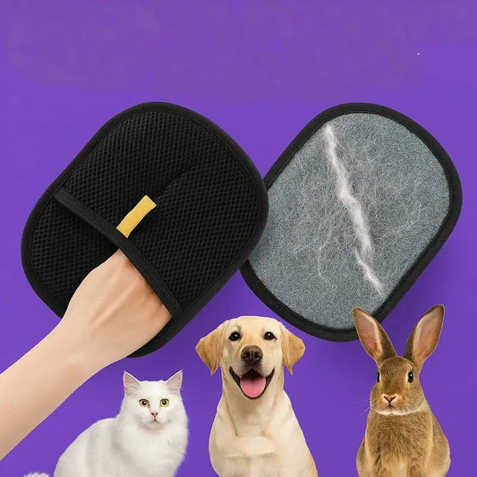 Pet Hair Removal Gloves, wipes clothes, bed, sofa etc